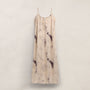 Printed Washed Silk Strappy Cami Dress in Pink Tie Dye | James Perse Los Angeles