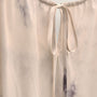 Printed Washed Silk Strappy Cami Dress in Pink Tie Dye | James Perse Los Angeles