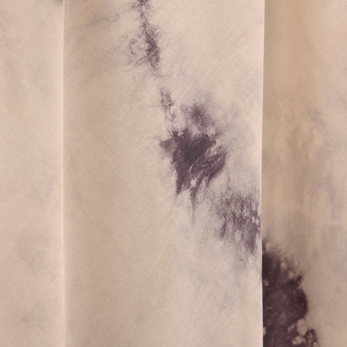 Printed Washed Silk Strappy Cami Dress in Pink Tie Dye | James Perse Los Angeles