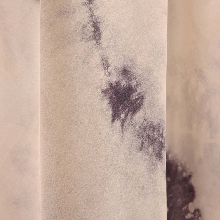 Printed Washed Silk Strappy Cami Dress in Pink Tie Dye | James Perse Los Angeles