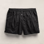 Stretch Poplin Boxer Short in Black | James Perse Los Angeles