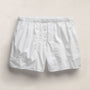 Stretch Poplin Boxer Short in White | James Perse Los Angeles