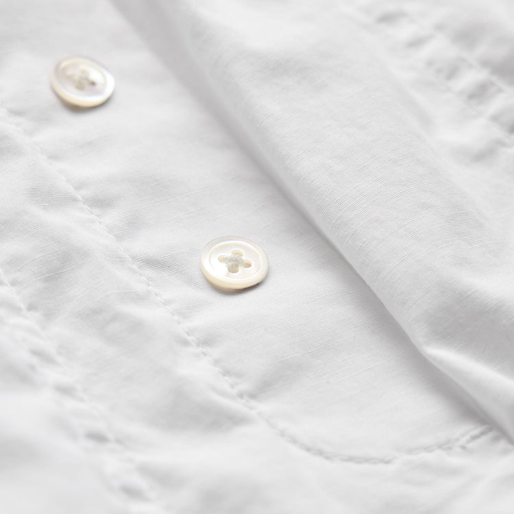 Stretch Poplin Boxer Short in White | James Perse Los Angeles