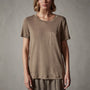 Linen Jersey Pocket Tee in Old Gold | James Perse Los Angeles