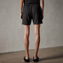 Linen Jersey Short in Black | James Perse Los Angeles