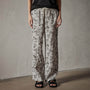 Palm Printed Linen Pant in Carbon | James Perse Los Angeles
