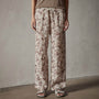 Palm Printed Linen Pant in Nutmeg | James Perse Los Angeles