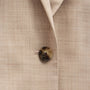 Relaxed Wool Blend Melange Blazer in Heather Stone | James Perse Los Angeles