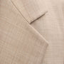 Relaxed Wool Blend Melange Blazer in Heather Stone | James Perse Los Angeles