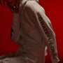 Grateful Dead Rose Hoodie in White/ Grey | James Perse Los Angeles