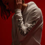 Grateful Dead Rose Hoodie in White/ Grey | James Perse Los Angeles