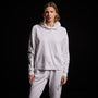 Grateful Dead Rose Hoodie in White/ Grey | James Perse Los Angeles