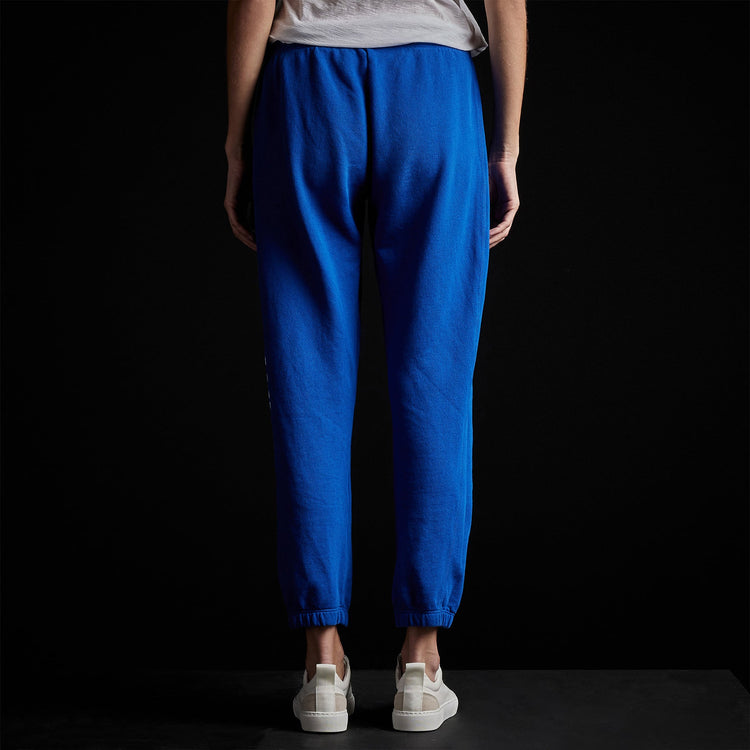 Y/Osemite French Terry Sweatpant in Royal Blue/White | James Perse Los Angeles