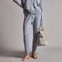 Recycled Cashmere Track Pant in Breeze | James Perse Los Angeles