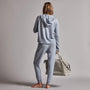 Recycled Cashmere Track Pant in Breeze | James Perse Los Angeles