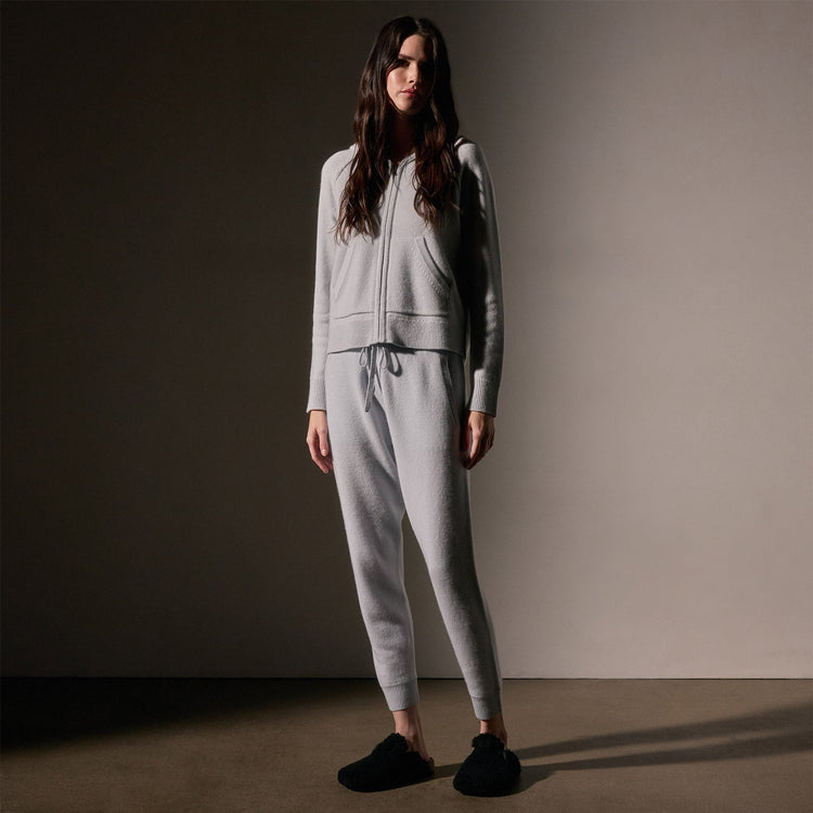 Cashmere Track Pant  in Pale Blue | James Perse Los Angeles