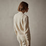 Shrunken Recycled Cashmere Cardigan in Ivory | James Perse Los Angeles
