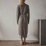 Recycled Cashmere Rib Cardigan in Cement | James Perse Los Angeles