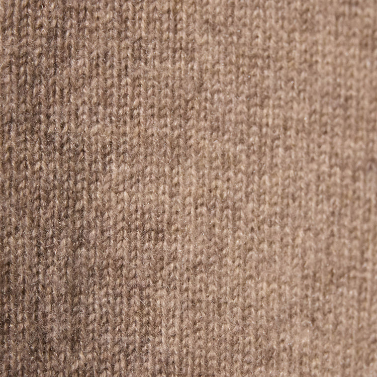 Recycled Cashmere Track Jacket  in Coyote | James Perse Los Angeles