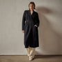 Belted Cashmere Coat in Black | James Perse Los Angeles