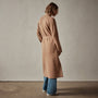 Belted Cashmere Coat in Caramel | James Perse Los Angeles