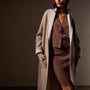 Recycled Cashmere Rib Mini Skirt in Americano | James Perse Los Angeles