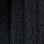 Cashmere Wide Ribbed Hoodie in Black | James Perse Los Angeles
