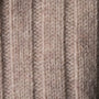 Rec Cashmere Wide Rib Zip Up Hoodie  in Soft Beige | James Perse Los Angeles