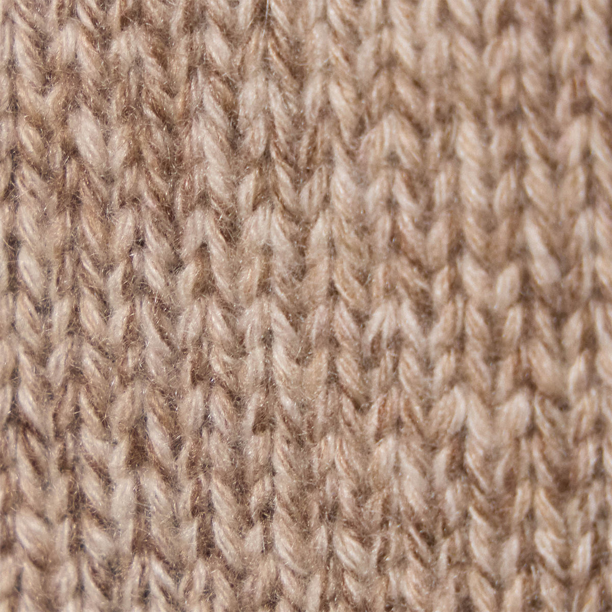 Cashmere Marled Zip Up in Stone Marl | James Perse Los Angeles