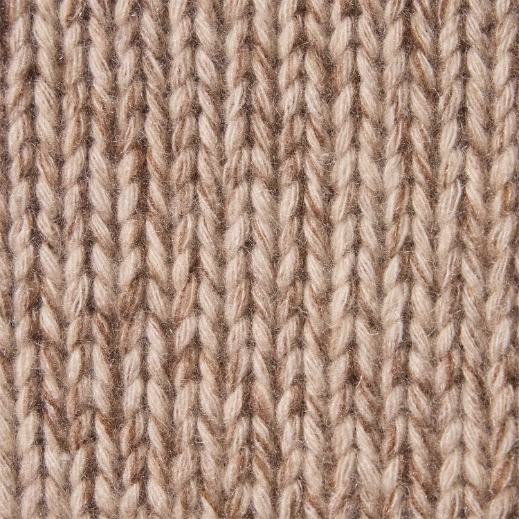 Recycled Cashmere Pullover  in Stone Marl | James Perse Los Angeles
