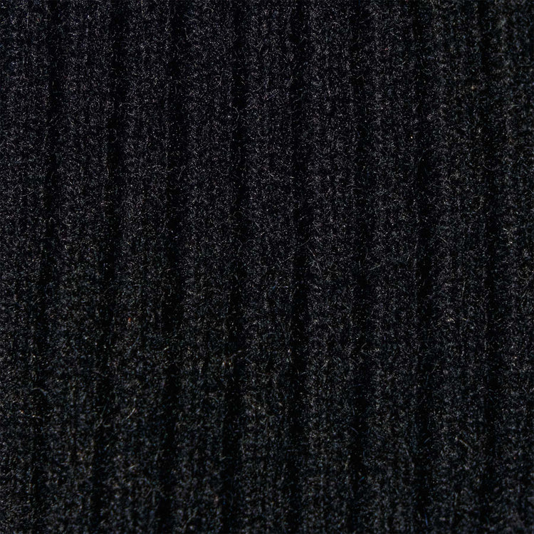 Recycled Cashmere Funnel Neck in Black | James Perse Los Angeles