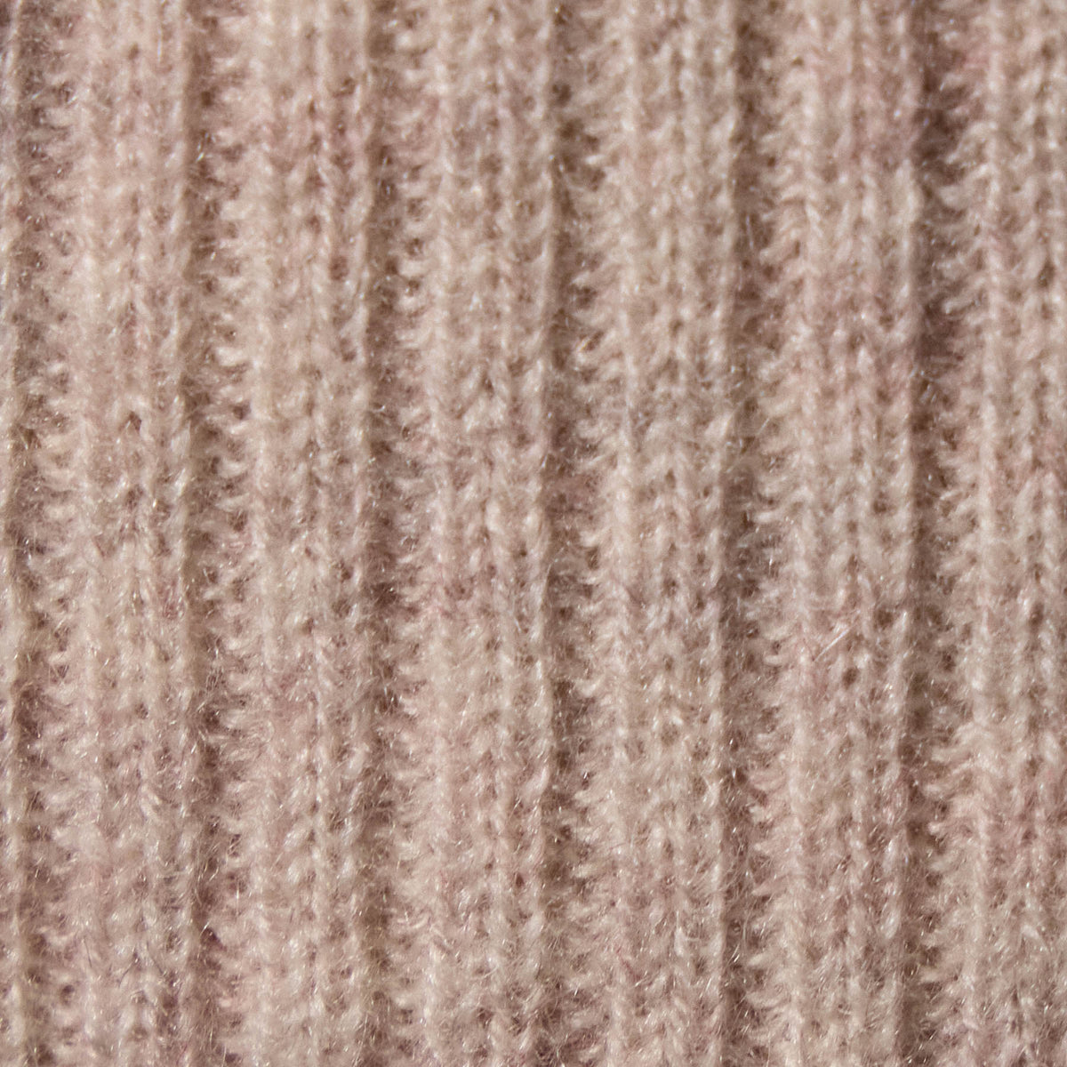 Recycled Cashmere Funnel Neck in Soft Beige | James Perse Los Angeles