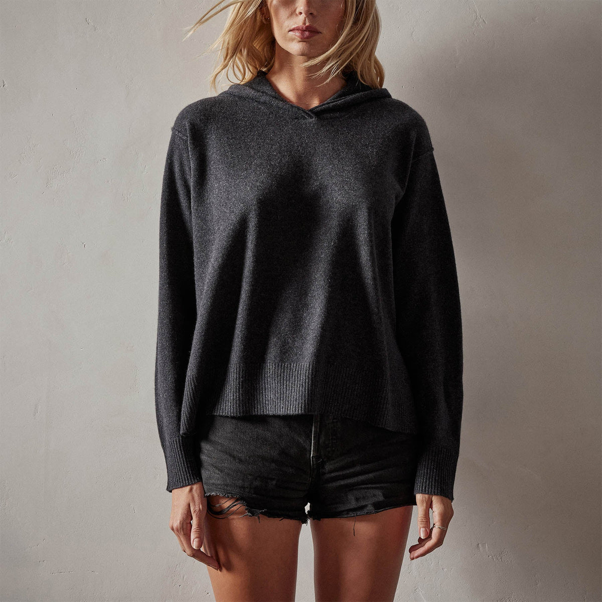 Grateful Dead Pullover Hoody in Anthracite | James Perse Los Angeles