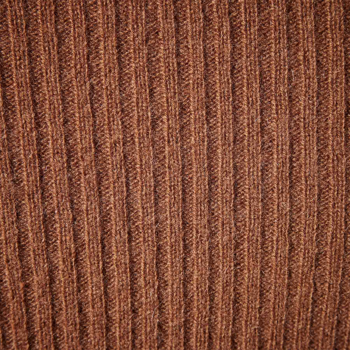 Skinny Rib Soft Vin Neck in Gingerbread | James Perse Los Angeles