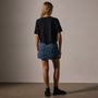 Brushed Jersey Pocket Tee in Black | James Perse Los Angeles