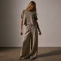 Brushed Jersey Pocket Tee in Overcast Pigment | James Perse Los Angeles