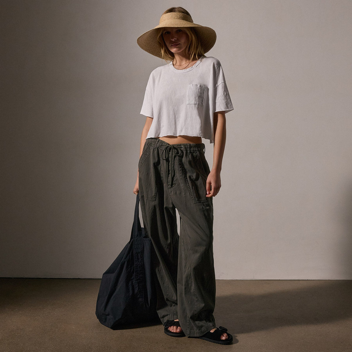 Oversized Surplus Pant - Granite Pigment