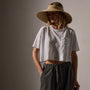 Brushed Jersey Pocket Tee in White | James Perse Los Angeles