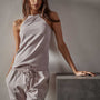 Brushed Jersey Muscle Tank in Calamine Pigment | James Perse Los Angeles