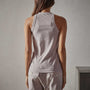 Brushed Jersey Muscle Tank in Calamine Pigment | James Perse Los Angeles