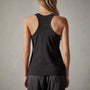 Cut Away Racer Back Tank in Black | James Perse Los Angeles 