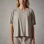 Jersey Relaxed Fit Pocket Tee in String Pigment | James Perse Los Angeles 