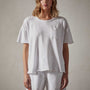 Jersey Relaxed Fit Pocket Tee in White | James Perse Los Angeles 