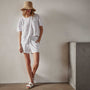 Jersey Relaxed Fit Pocket Tee in White | James Perse Los Angeles 