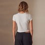 Short Sleeve Sport Tee in White | James Perse Los Angeles