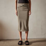 Sunset Skirt in Ammo Pigment | James Perse Los Angeles 