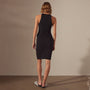 Recycled Brushed Jersey Ruched Skirt in Black | James Perse Los Angeles