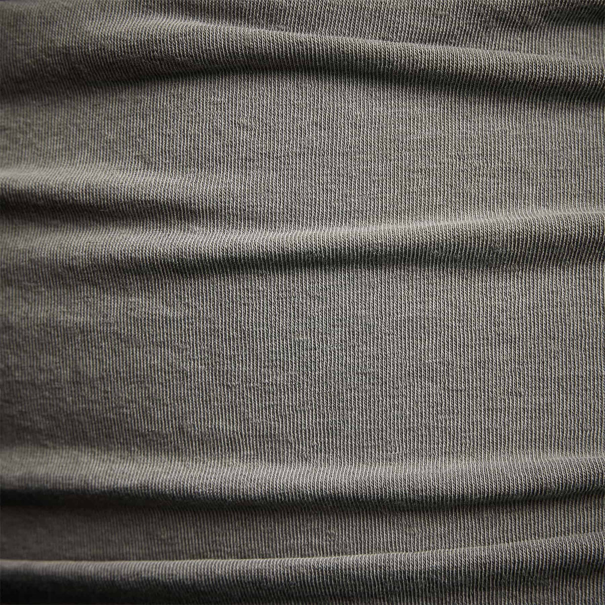 Jersey Ruched Turtle Nk Dress in Concrete Pigment | James Perse Los Angeles