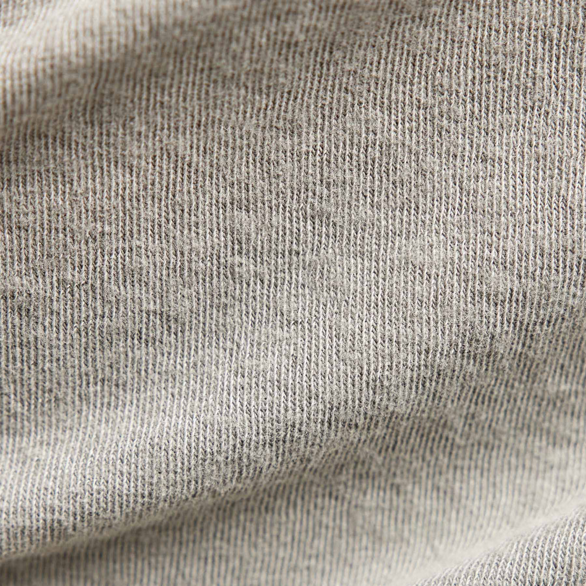 Recycled Brushed Jersey Ruched Turtleneck Dress in Dapple Pigment | James Perse Los Angeles