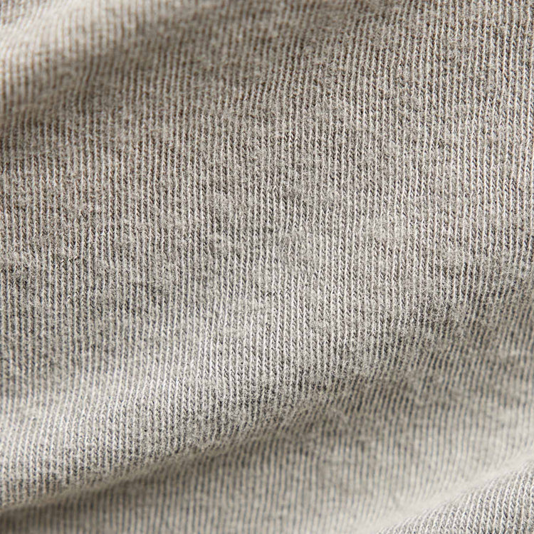 Recycled Brushed Jersey Ruched Turtleneck Dress in Dapple Pigment | James Perse Los Angeles